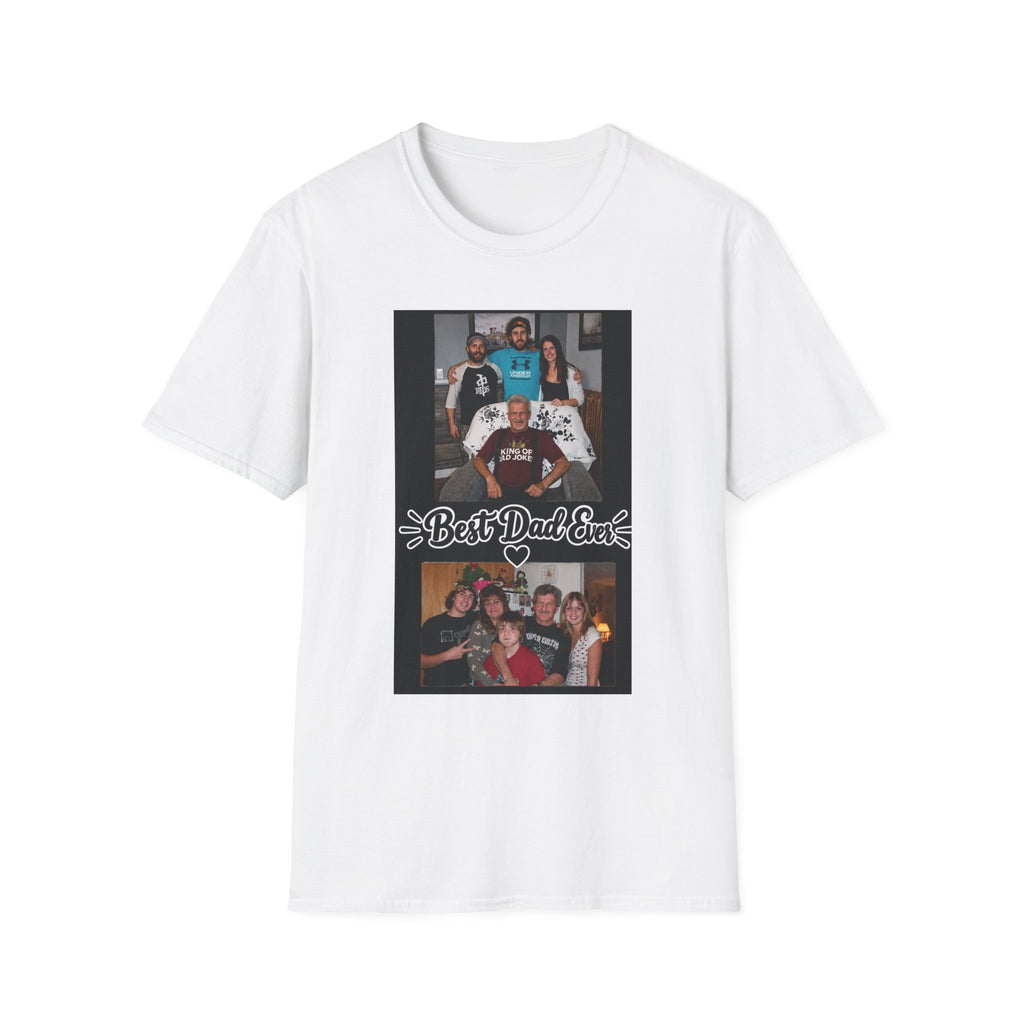 Photo Collage T‑Shirt — Custom Family Band Portrait Tee
