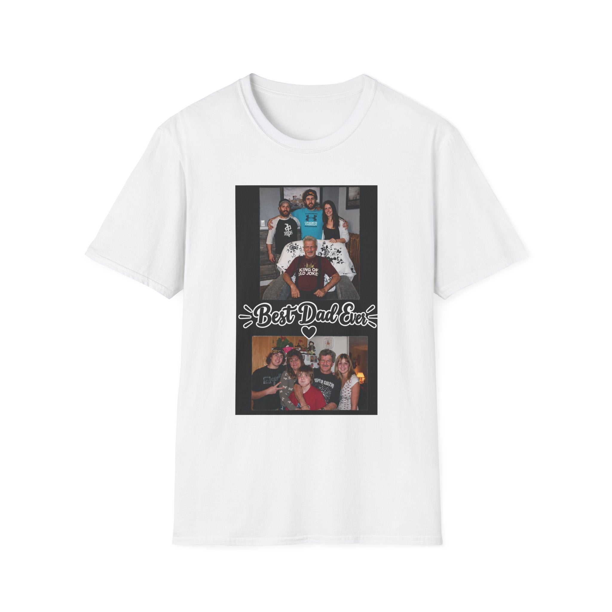 Photo Collage T‑Shirt — Custom Family Band Portrait Tee