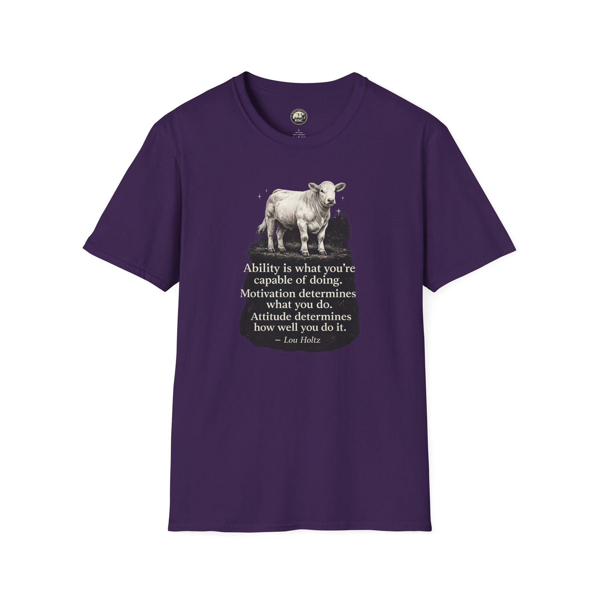 Black Sheep Club — T-shirt de ferme motivant Charolais