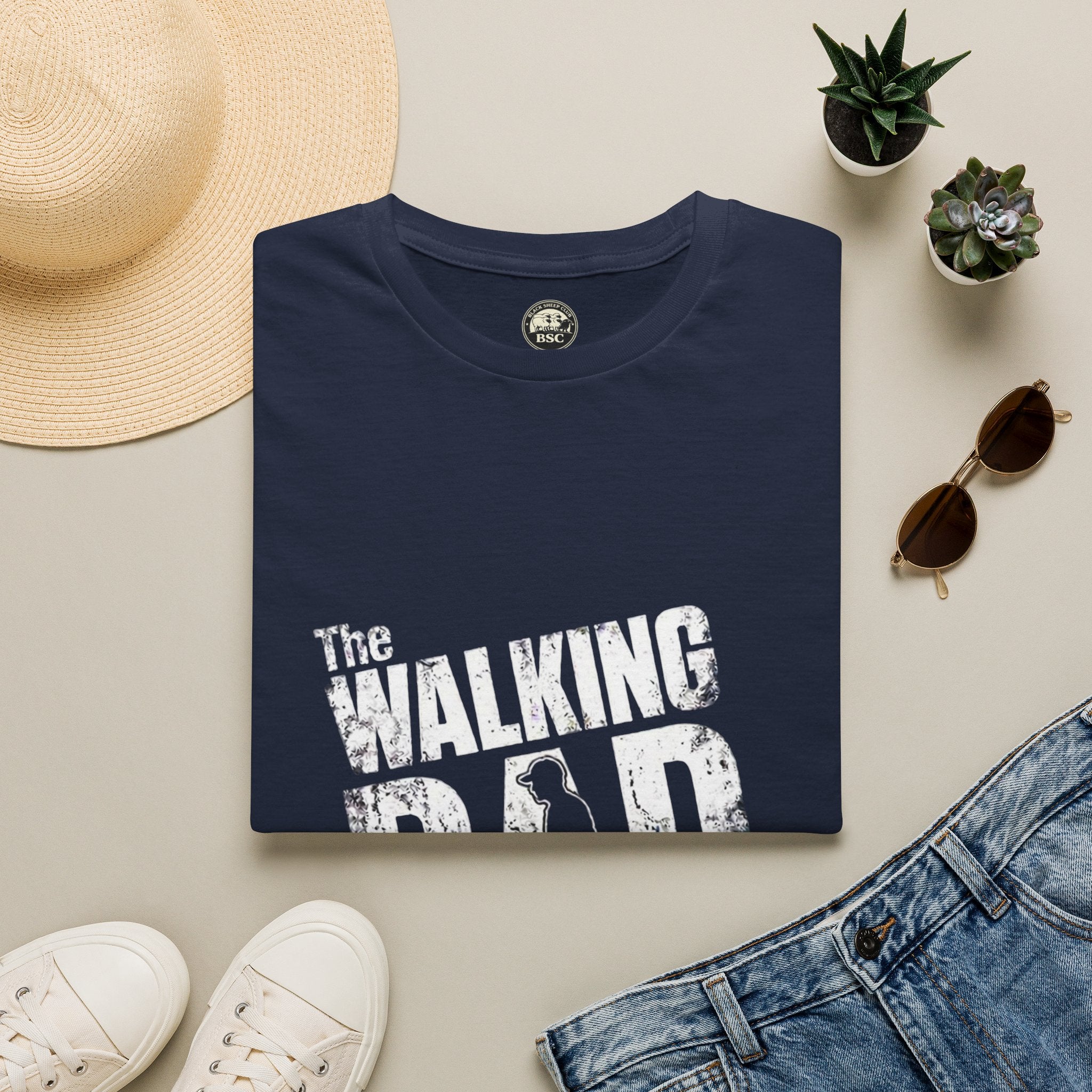 Black Sheep Club - "Walking Dad" Tee - CUSTOMIZE YOUR OWN