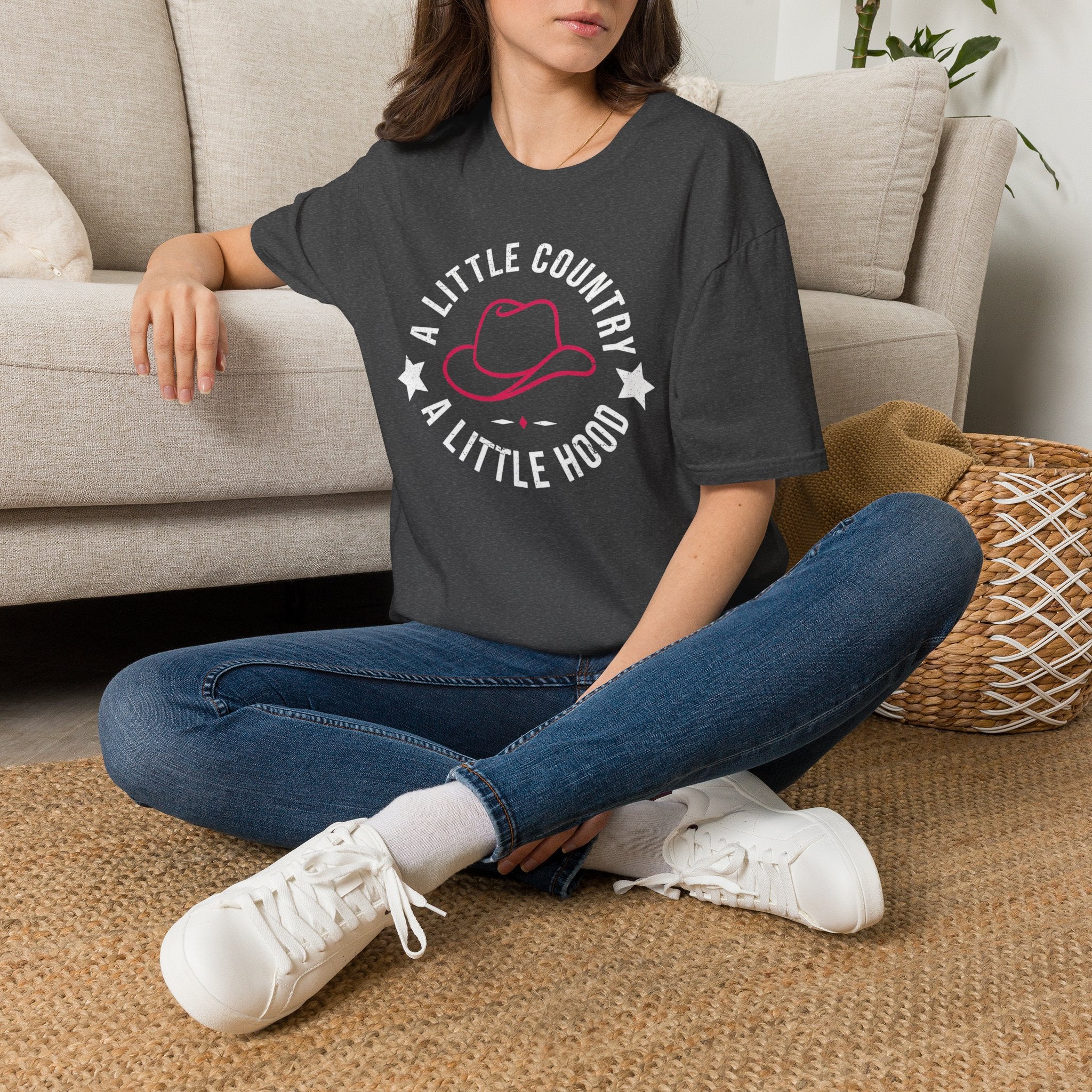 Black Sheep Club — T-shirt "Un peu campagnard, un peu rebelle"