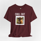 Chill Out Highland Cow Tee