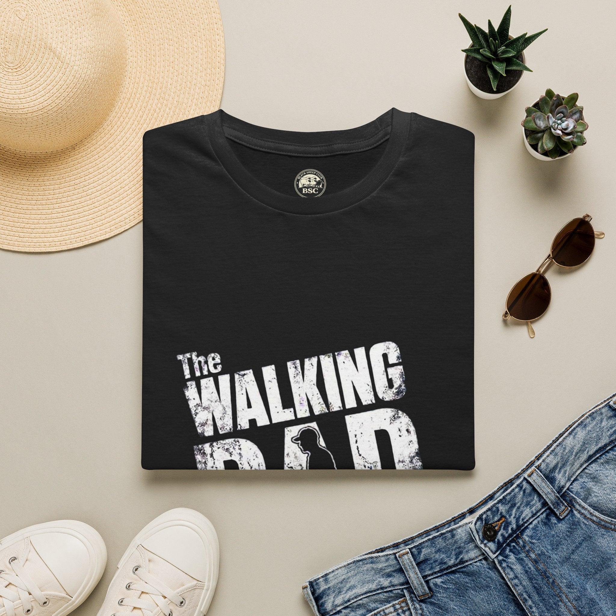 Black Sheep Club - "Walking Dad" Tee - CUSTOMIZE YOUR OWN