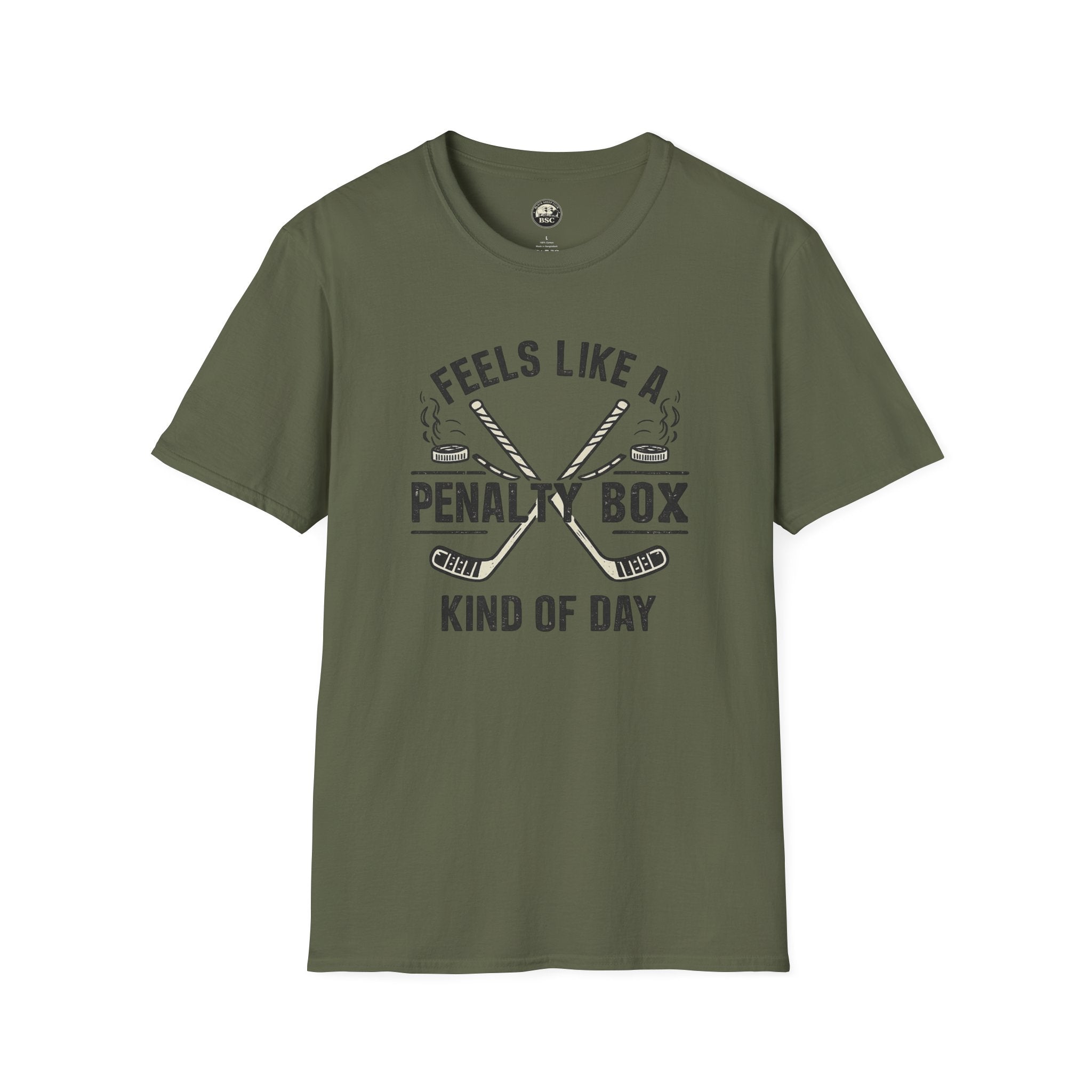 Black Sheep Club - Hockey 'Feels Like a Penalty Box Kind of Day' Tee