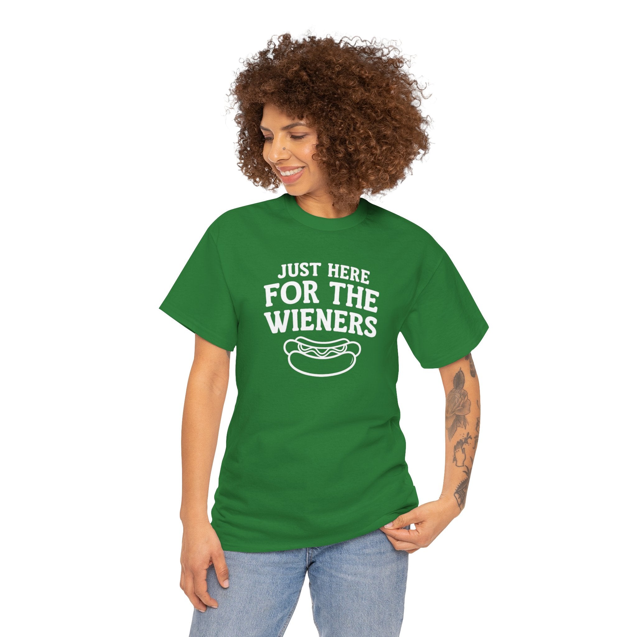 Black Sheep Club - Just Here for the Wieners Tee