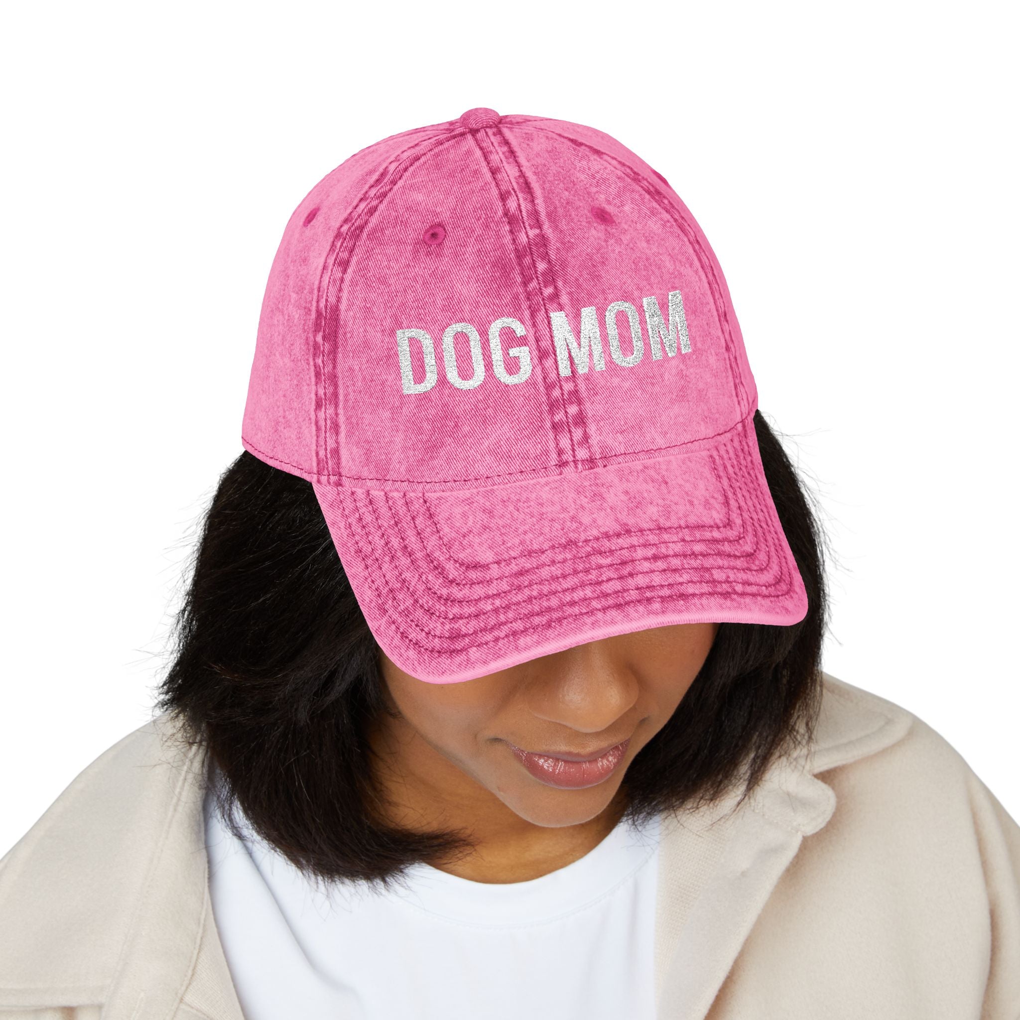 Black Sheep Club - Dog Mom Vintage Embroidered Cap
