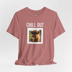 Chill Out Highland Cow Tee