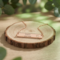 Engravable Paw Bar Necklace – Tell us the name or message you’d like engraved — make it personal.