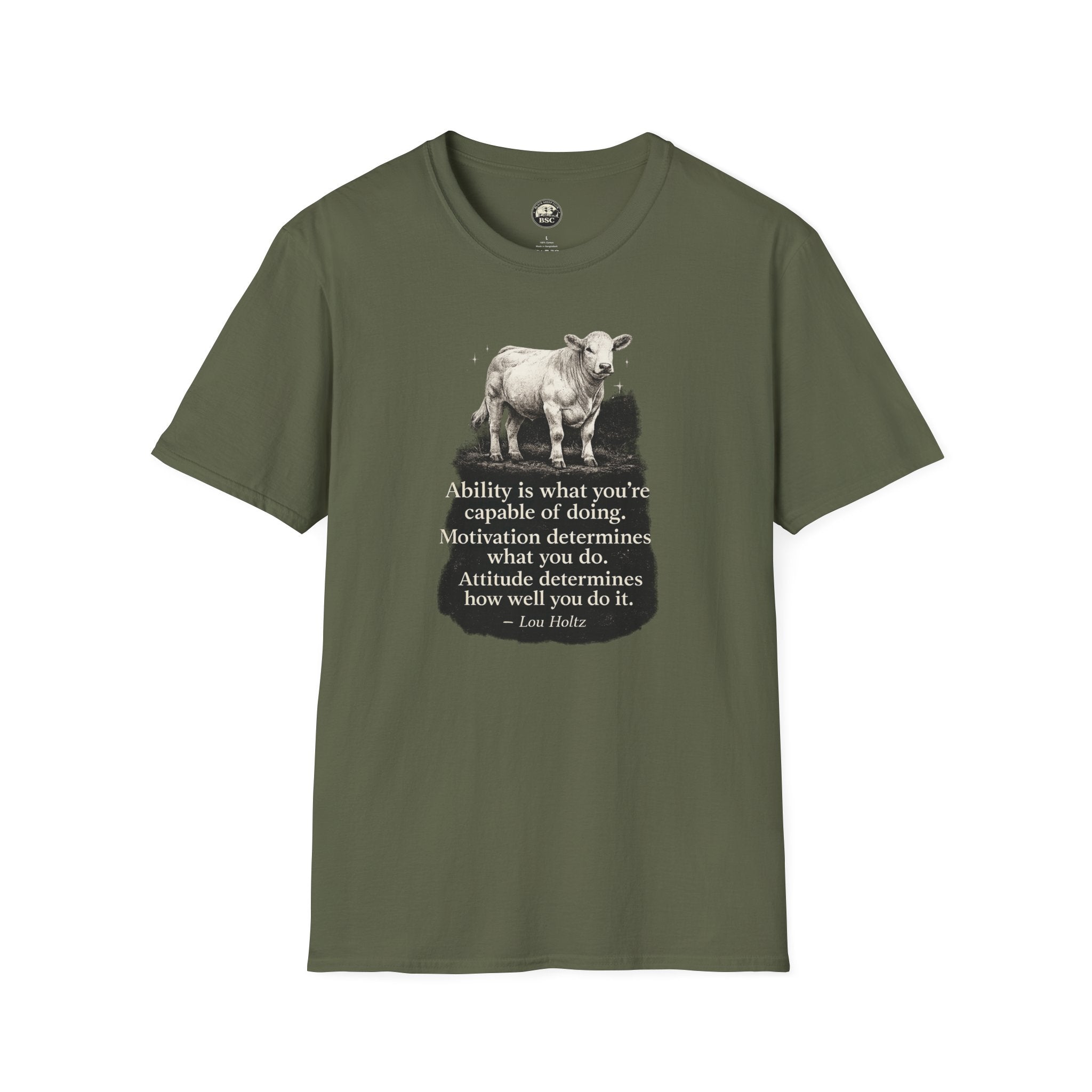 Black Sheep Club — T-shirt de ferme motivant Charolais