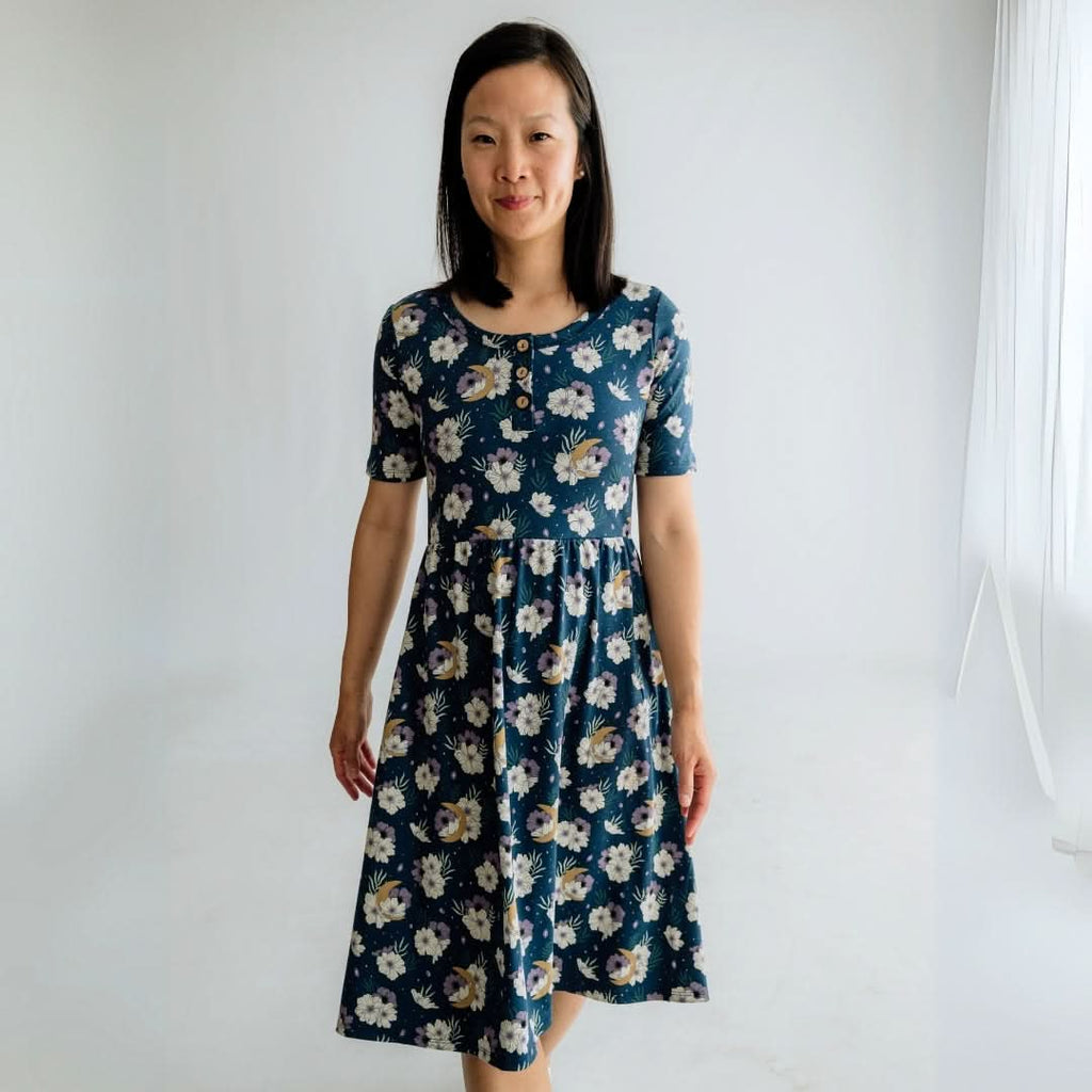 Ladies Bamboo Esme Dress | Black