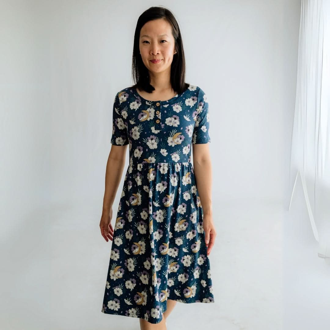 Ladies Bamboo Esme Dress | Black