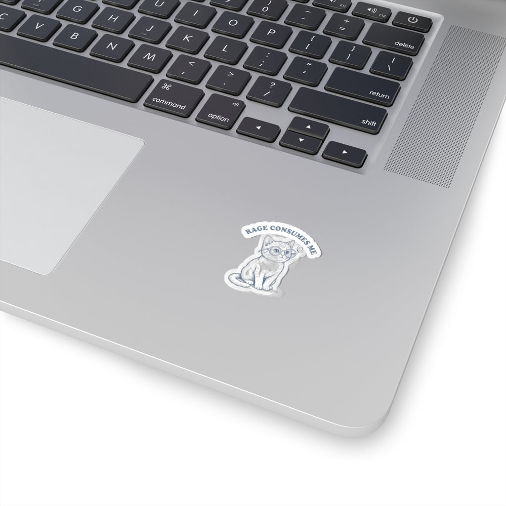 Black Sheep Club - Rage Consumes Me kitten STICKER