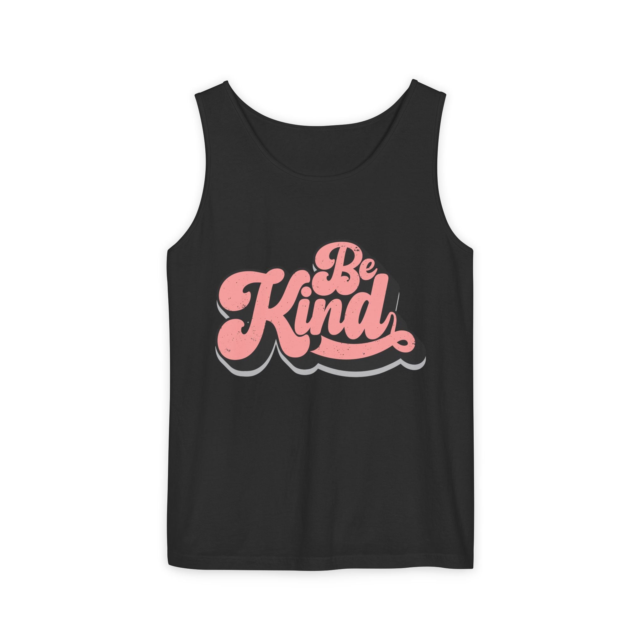 Black Sheep Club - Be Kind Retro Script Tank Top