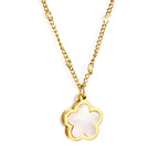 Peach Blossom Pendant Necklace