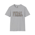 Black Sheep Club — FERAL Leopard Print Graphic Tee