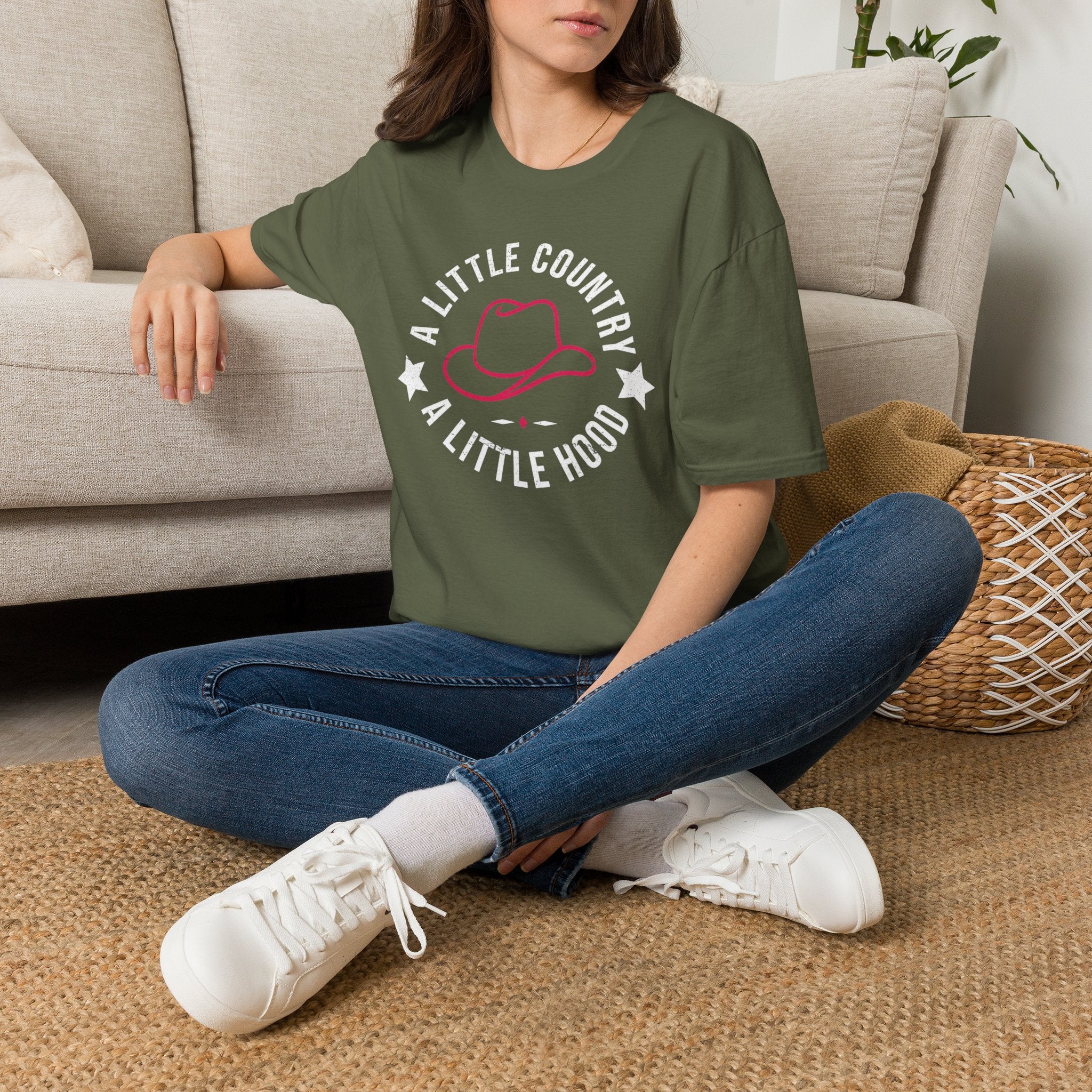 Black Sheep Club — T-shirt "Un peu campagnard, un peu rebelle"