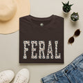 Black Sheep Club — FERAL Leopard Print Graphic Tee