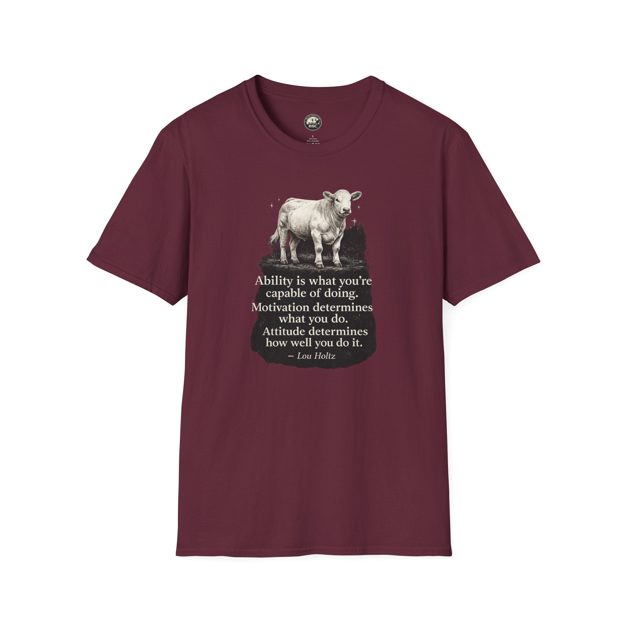 Black Sheep Club — T-shirt de ferme motivant Charolais