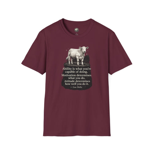Black Sheep Club  — Charolais Motivational Farm Tee