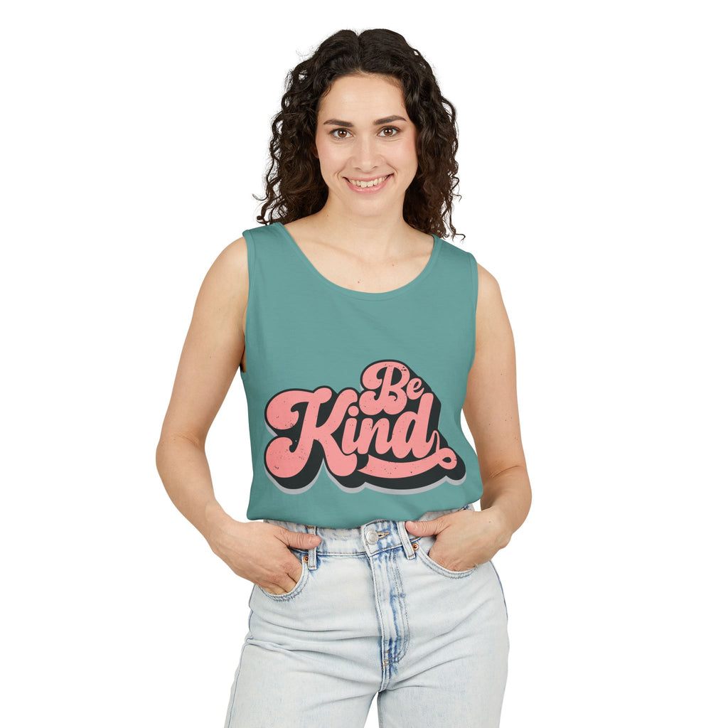 Black Sheep Club - Be Kind Retro Script Tank Top
