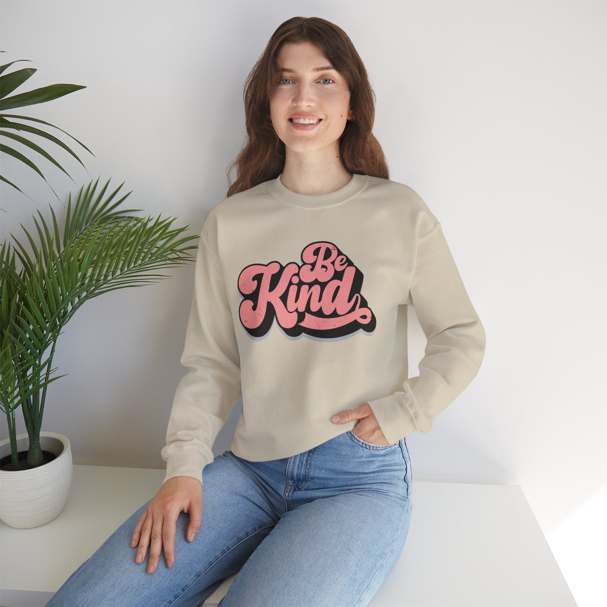 Black Sheep Club - Be Kind Retro Crewneck Sweatshirt