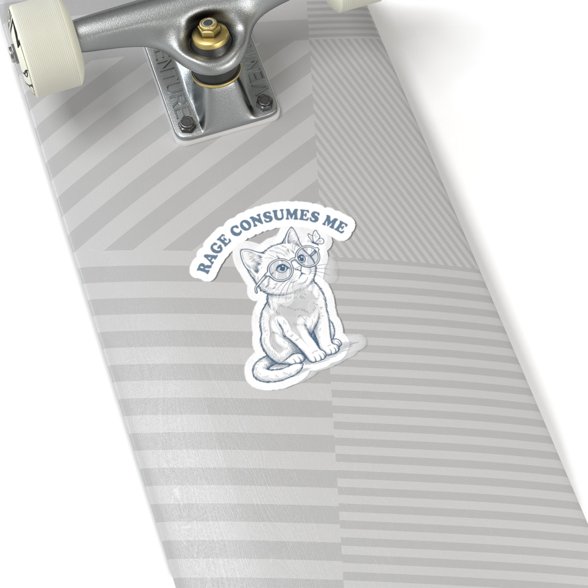 Black Sheep Club - Rage Consumes Me kitten STICKER