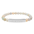 Remember who TF you are - beaded bracelet
