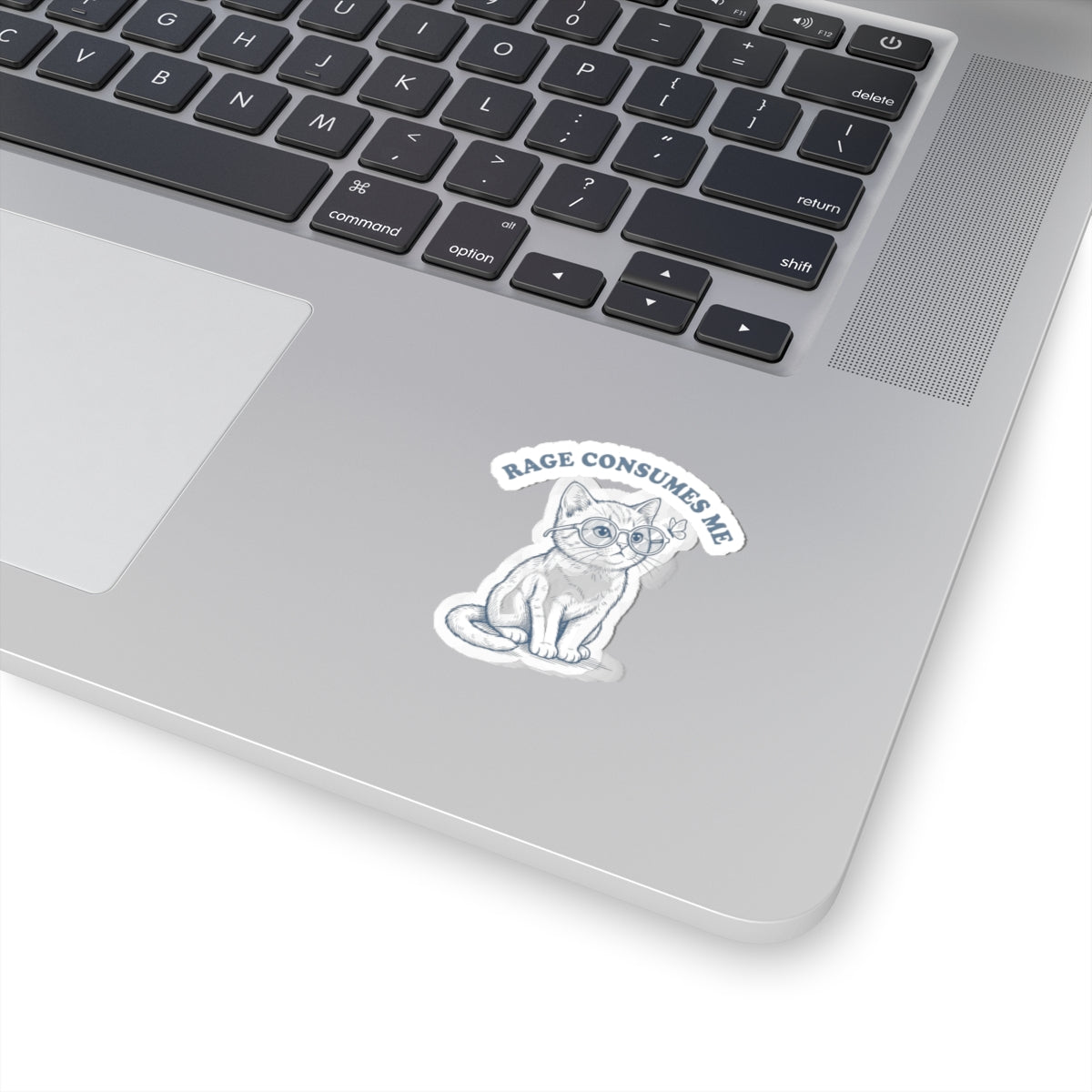 Black Sheep Club - Rage Consumes Me kitten STICKER