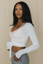 Wrap Me Long Sleeve