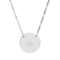 Circle Necklace (Engraving)