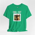 Chill Out Highland Cow Tee
