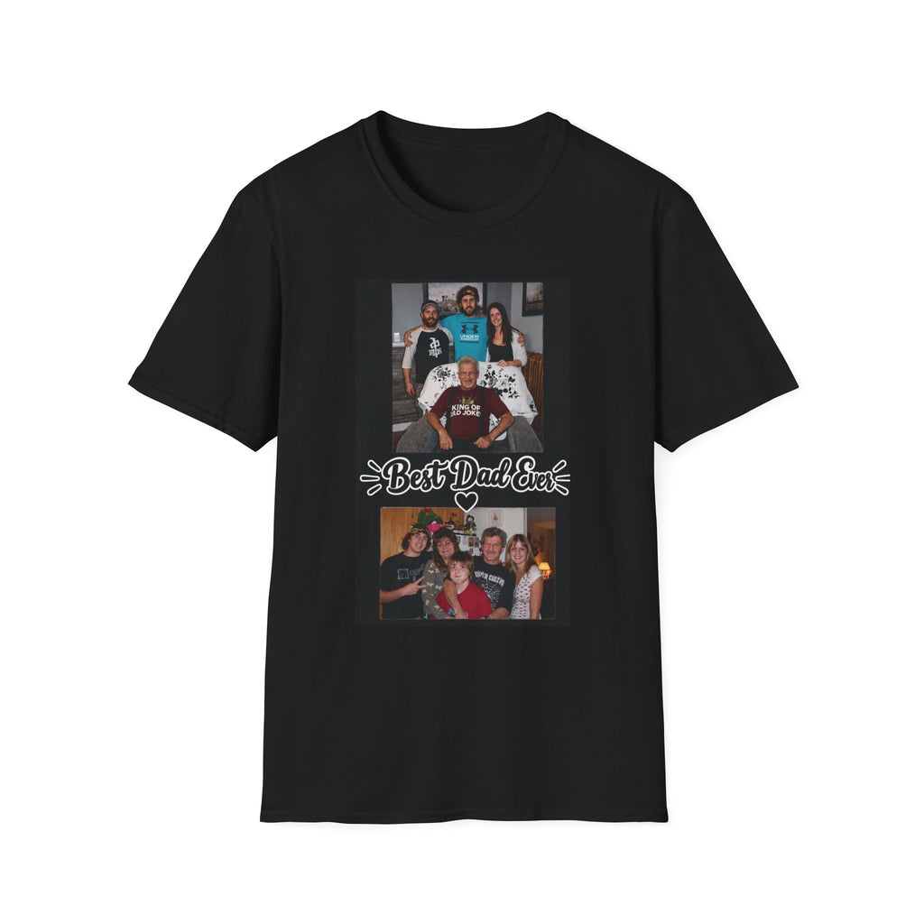 Photo Collage T‑Shirt — Custom Family Band Portrait Tee