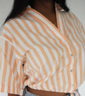 Popsicle Shirt - Orange Striped