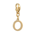 SOLID LETTER MINI CHARMS A–Z in GOLD: Dainty Initial Alphabet Pendant for Necklaces & Bracelets — $12.50