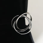 Triple Banded Interconnected Stack Ring