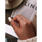 Sterling Silver Braided Twisted Eternity Band Stackable Ring