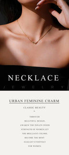 Modern Sterling Silver Link Necklace