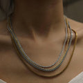 ULYANA: Rope Chain Gold Necklace - 20 Inches