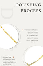 Modern Sterling Silver Link Necklace