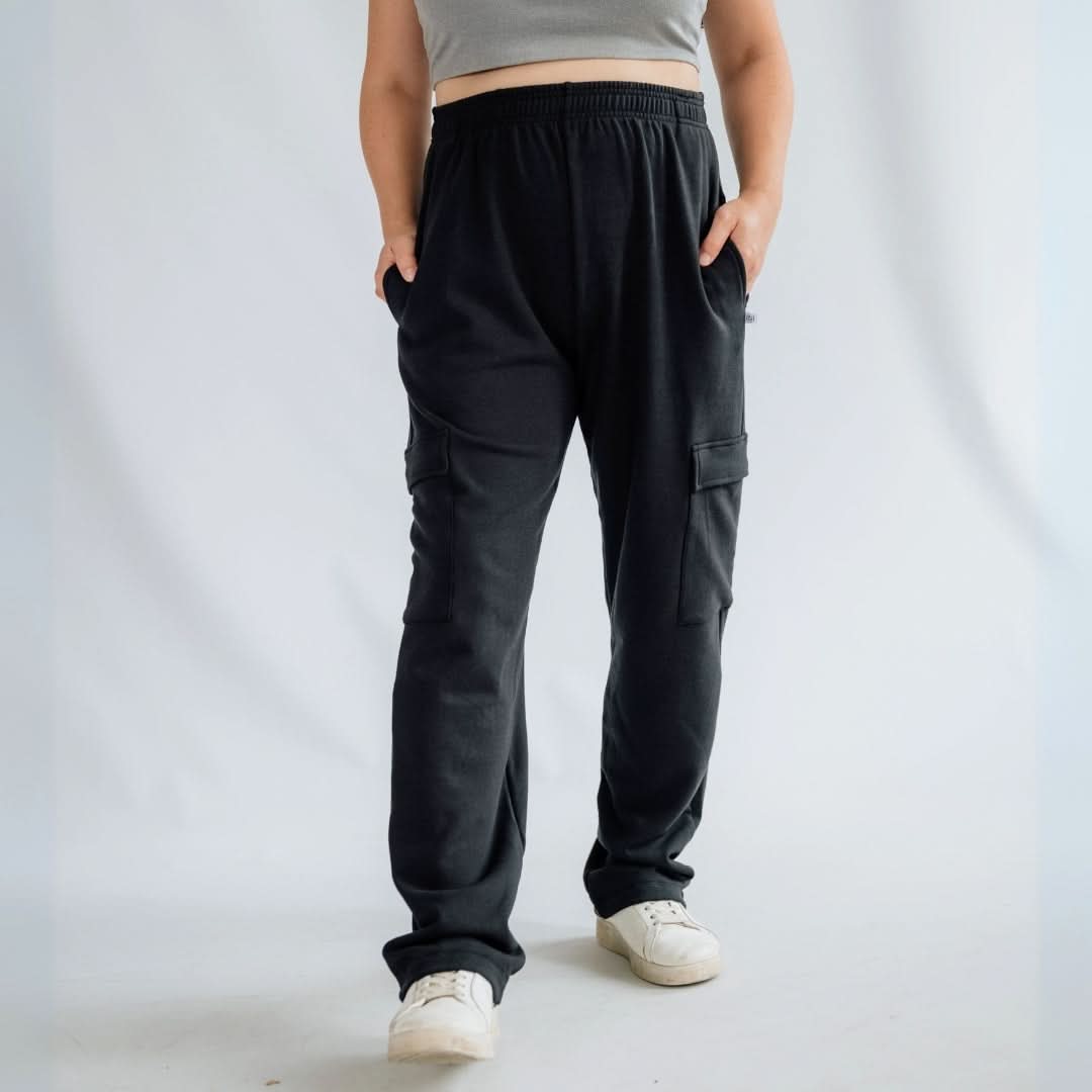 Ladies' Bamboo Fleece Cargo Pants | Sage