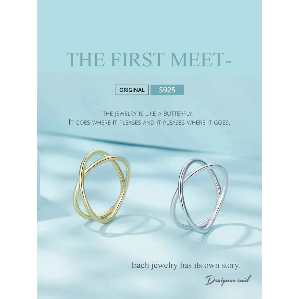 925 Sterling Silver Cross Ring