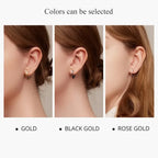 925 Sterling Silver Starlike Earrings - Minimalist Star Shape Ear Buckle for Women - Fashion jewelry SCE1136