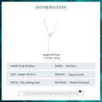 Angelic Elegance: Sterling Silver Angel Wing Necklace