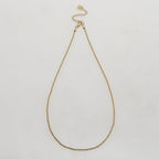 ULYANA: Rope Chain Gold Necklace - 20 Inches