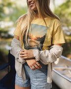 Lake View Crop T-Shirt