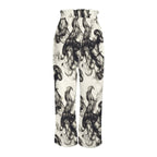 Smokey Strappy Wide Leg Pants with Pockets