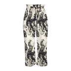 Smokey Strappy Wide Leg Pants with Pockets