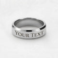 Father's Day Gift - Engraved Men's Ring