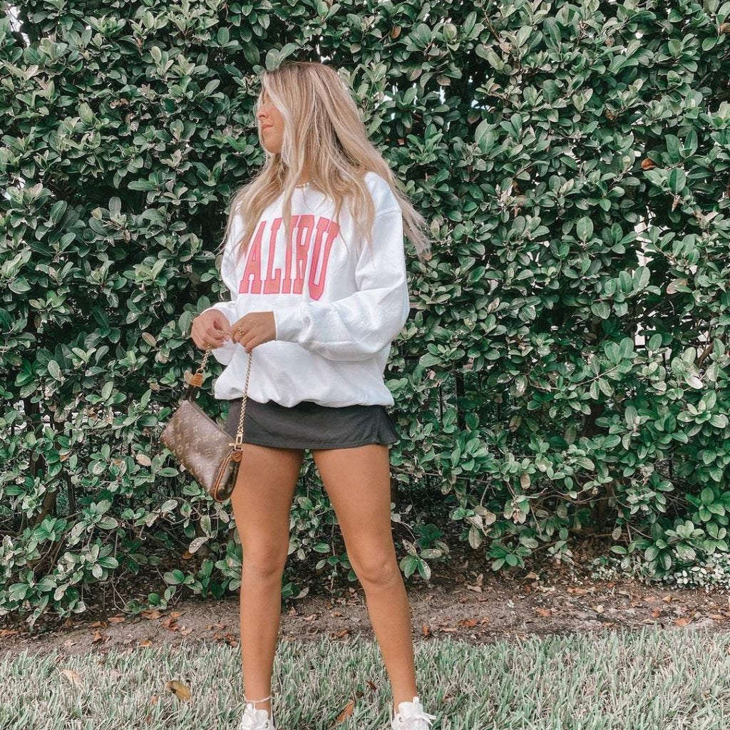 Malibu oversized crew neck