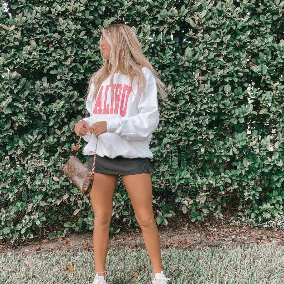 Malibu oversized crew neck